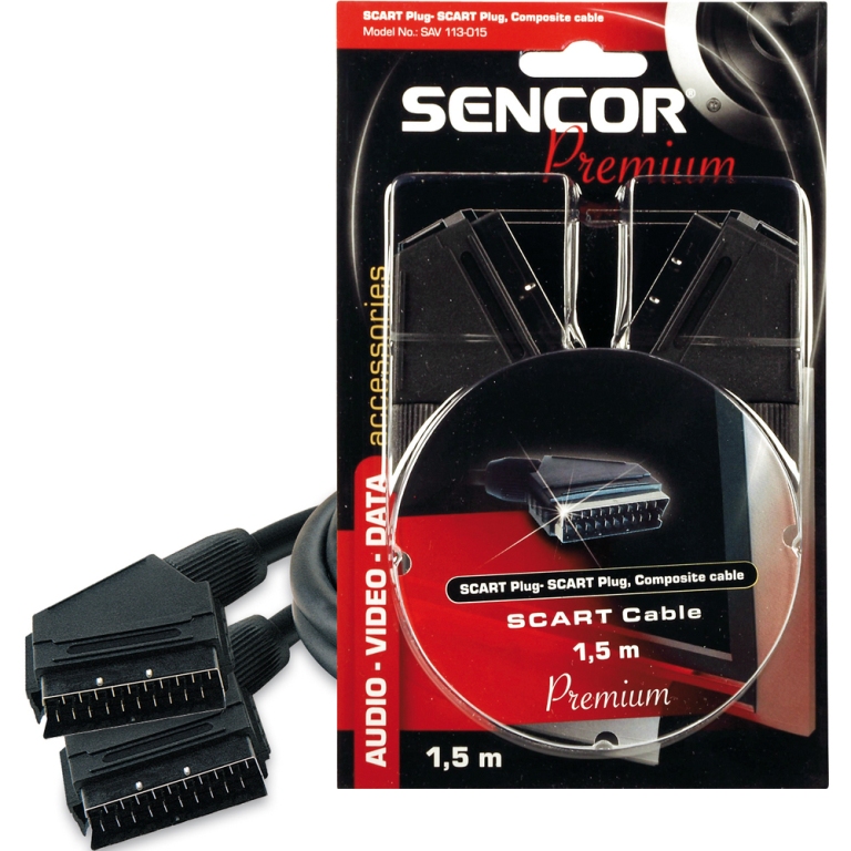 Sencor SAV 152-015 SCART M-SCART M 21P